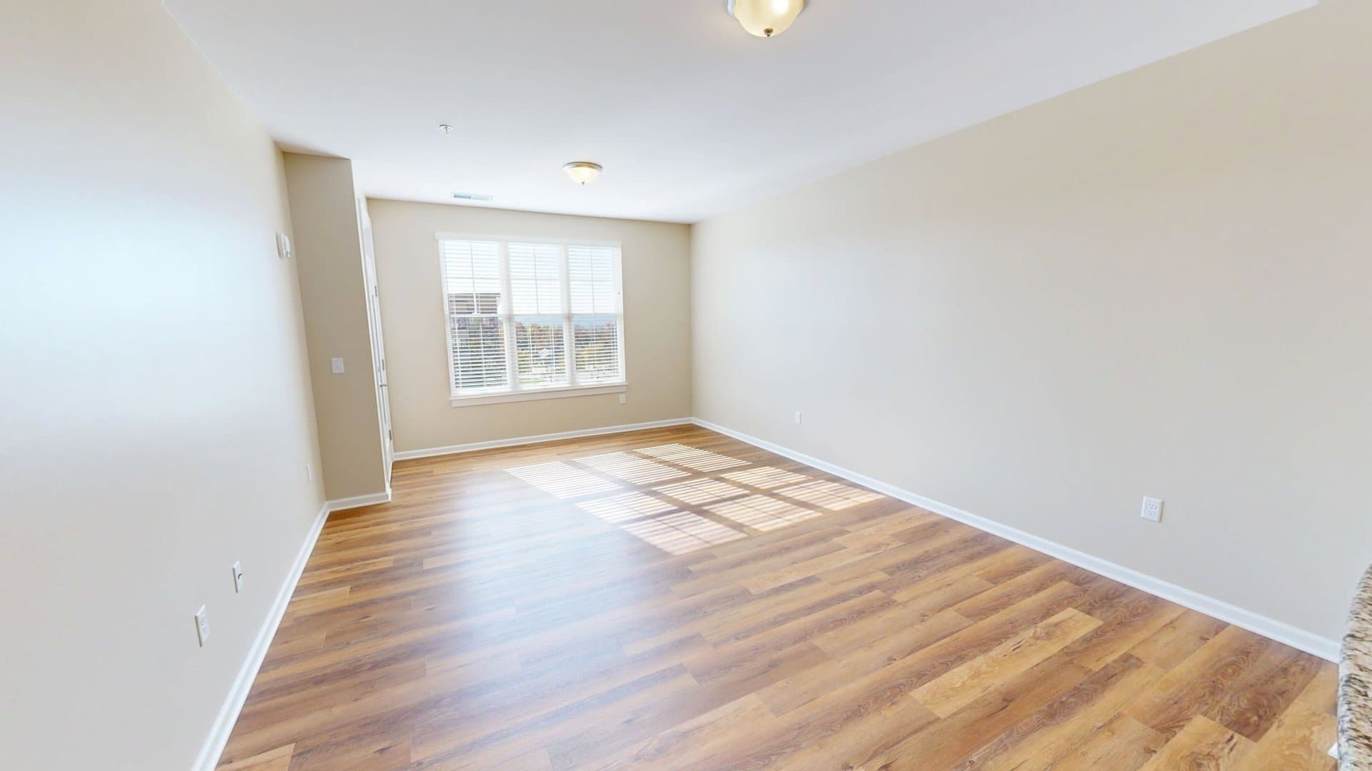 Before empty room - Matterport virtual staging - residential property modern style
